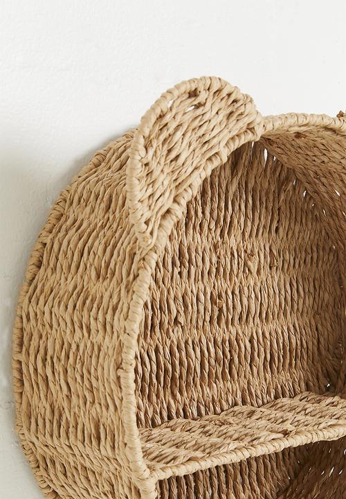 Pop Candy - Animal ear wall shelf - wheat brown