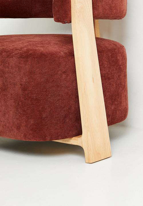Sixth Floor - Elen Occasional Chair - Rust