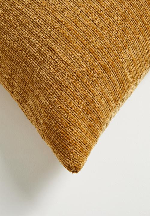 Sixth Floor - Sahara Cushion Cover - medium yellow