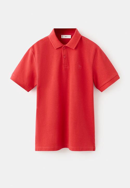 MANGO - Poloshirt Cyjavier - Red