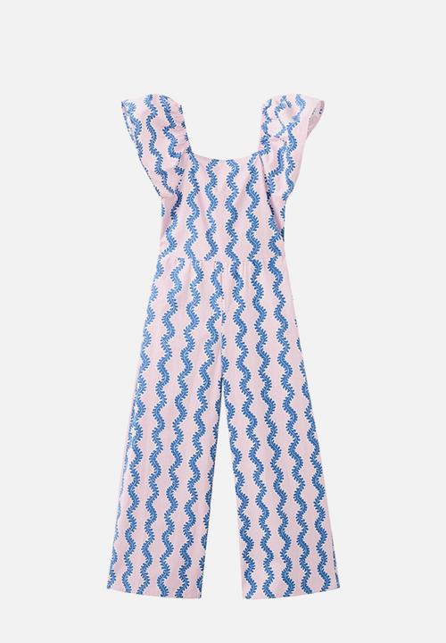 MANGO - Jumpsuit ALGA - Pink