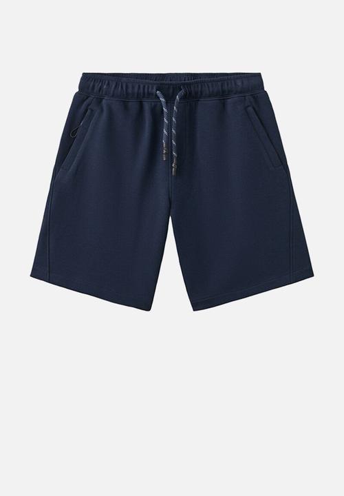 MANGO - Bermudas Minizip - Navy