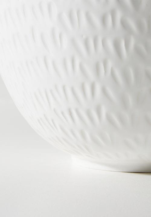 Urchin Art - Salad Bowl Large - White
