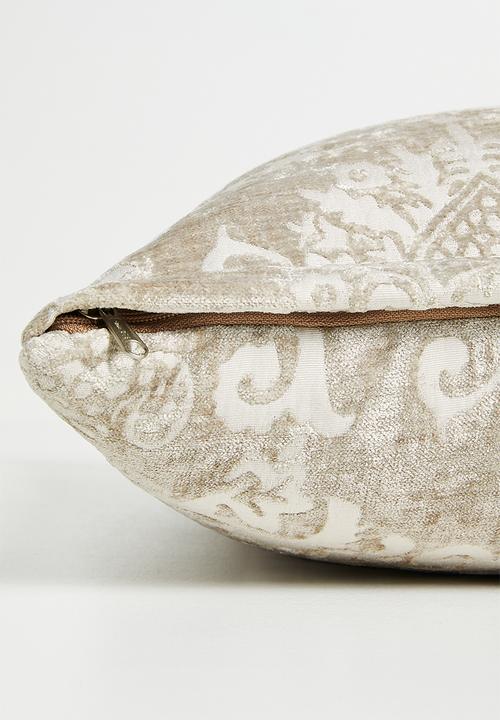Sixth Floor - Antique Cushion Cover - light brown melange