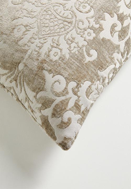Sixth Floor - Antique Cushion Cover - light brown melange