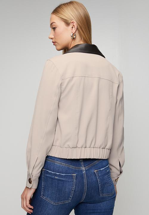 Steve Madden - Ladies violet jacket - beige
