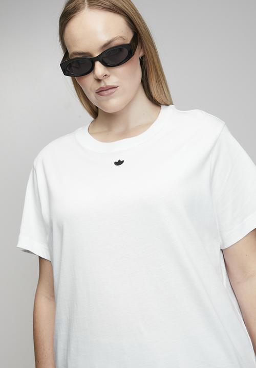 adidas Originals - Plus ess trf tee w s26 - white
