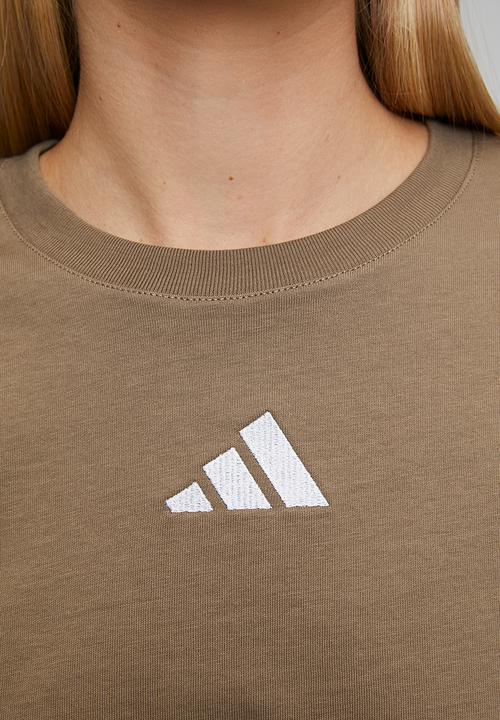 adidas Performance - W Sl Sj T S26 - Khaki Six/Frozen Purple