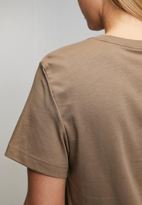 adidas Performance - W Sl Sj T S26 - Khaki Six/Frozen Purple