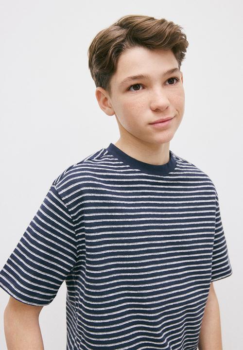 MANGO - T-Shirt MJACQUI - Navy