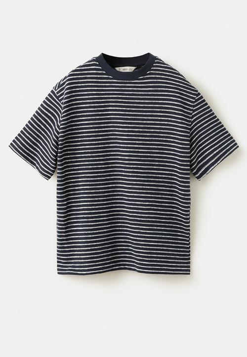 MANGO - T-Shirt MJACQUI - Navy