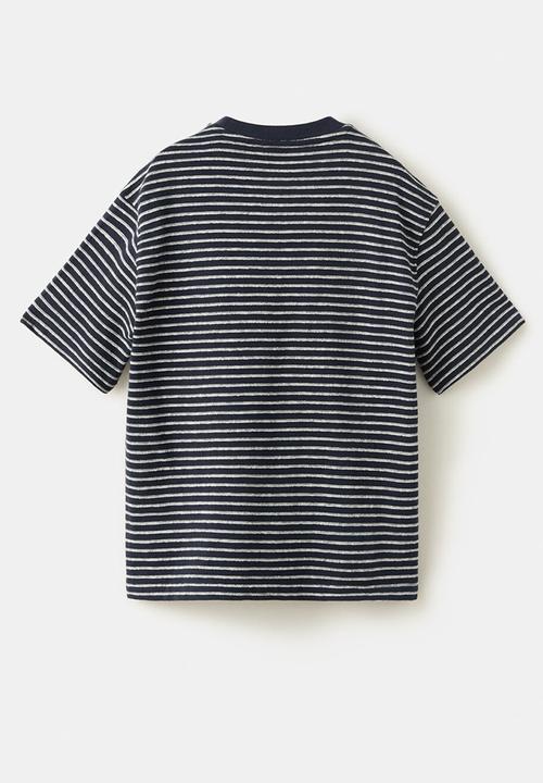 MANGO - T-Shirt MJACQUI - Navy