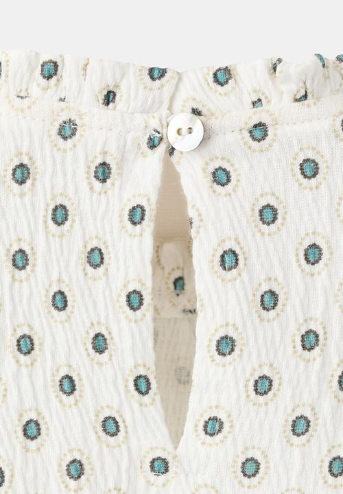 MANGO - T-Shirt PUNTOS - Natural