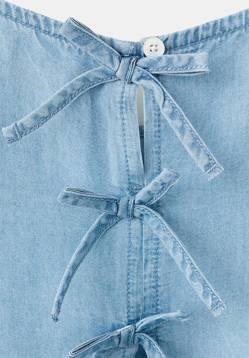 MANGO - Blouse Coco - Open Blue