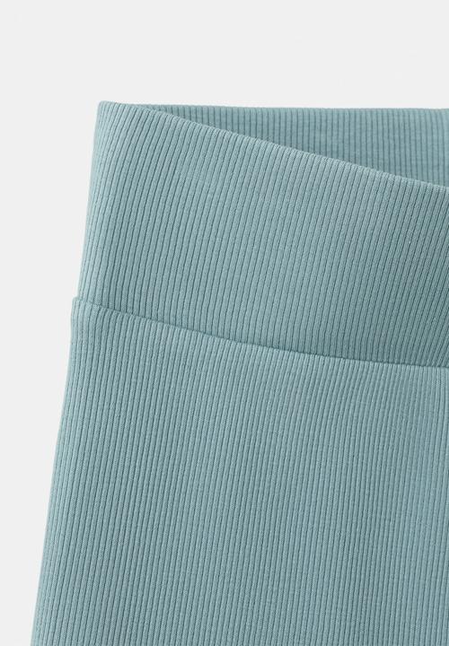 MANGO - Leggings Kendall - Turquoise / Aqua