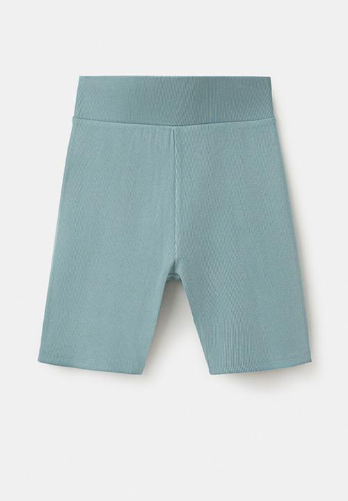 MANGO - Leggings Kendall - Turquoise / Aqua