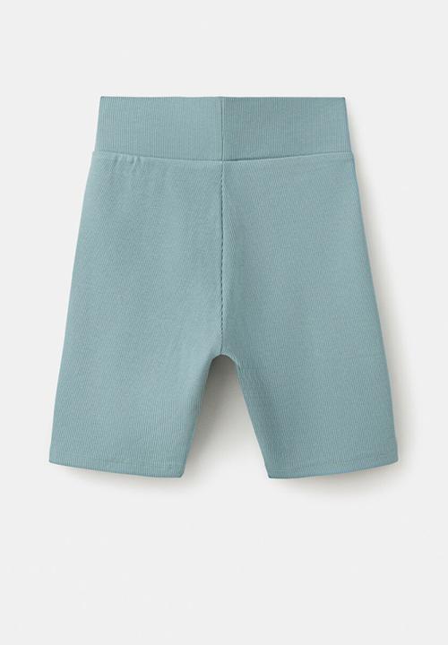 MANGO - Leggings Kendall - Turquoise / Aqua