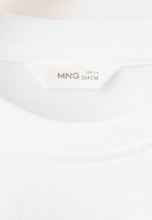 MANGO - T-Shirt m2life - White