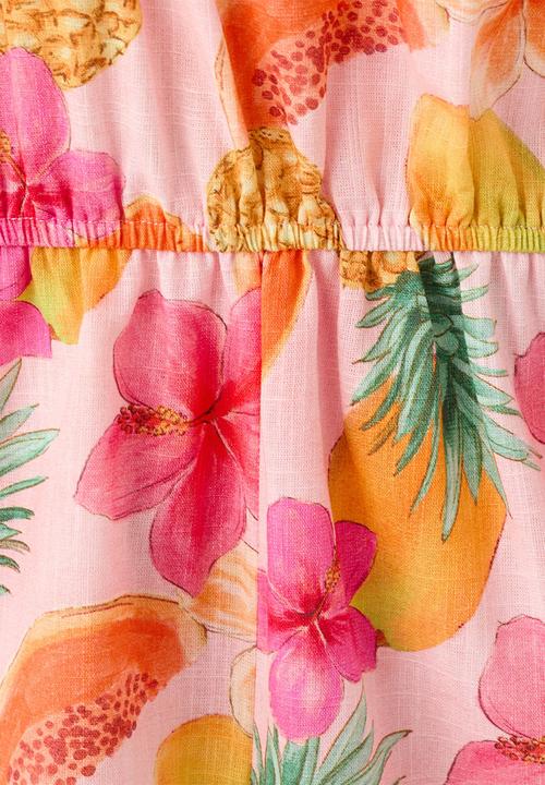 MANGO - Playsuit papaya - medium pink