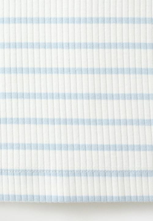 MANGO - T-shirt BRIB - Light Pastel Blue