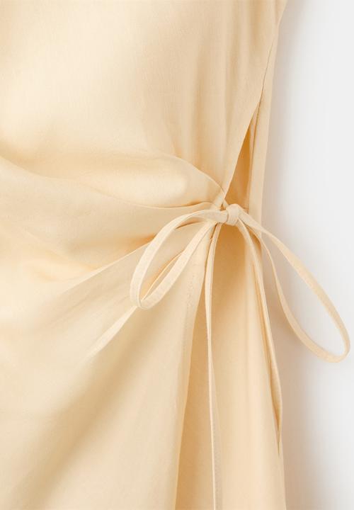 MANGO - Dress penny2 - light/pastel yellow