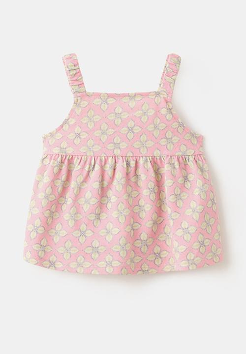 MANGO - T-Shirt Rombiset - Pink
