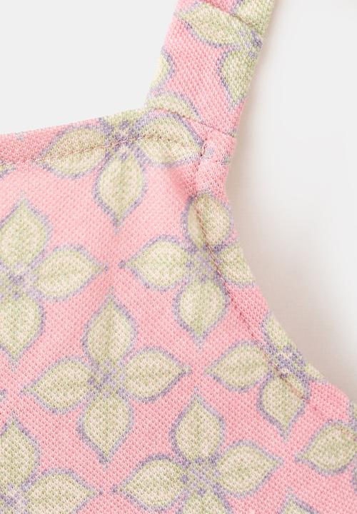 MANGO - T-Shirt Rombiset - Pink