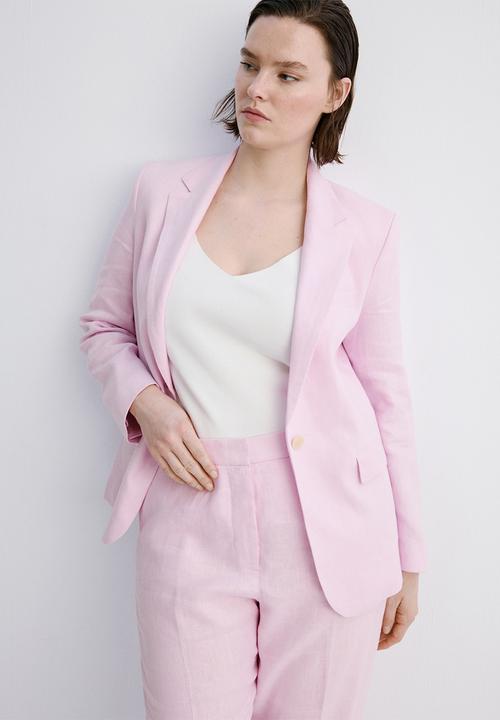 MANGO - Plus trousers boreli - pink