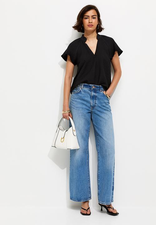 New Look - K faith flutter overhead - black