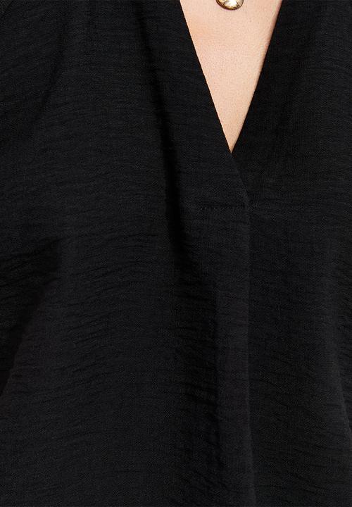 New Look - K faith flutter overhead - black