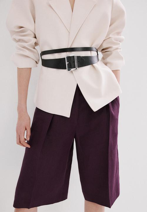 MANGO - Bermudas tempoli - medium purple