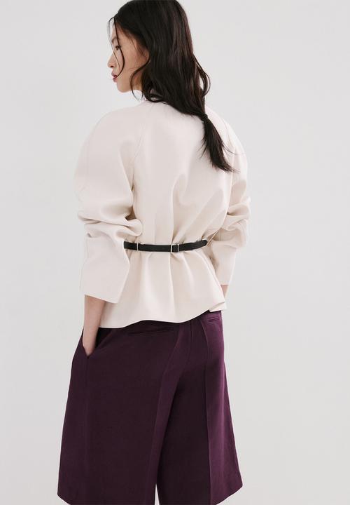 MANGO - Bermudas tempoli - medium purple