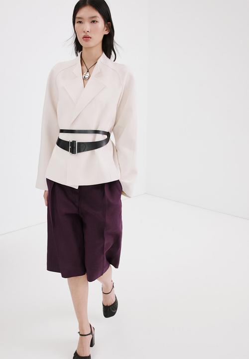 MANGO - Bermudas tempoli - medium purple