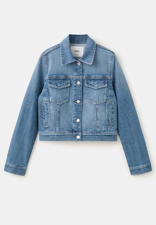 MANGO - Jacket newvicky - open blue