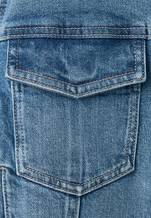 MANGO - Jacket newvicky - open blue