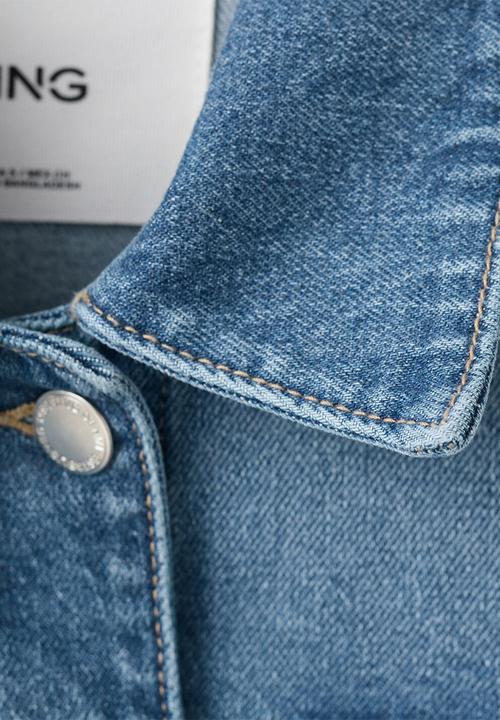 MANGO - Jacket newvicky - open blue
