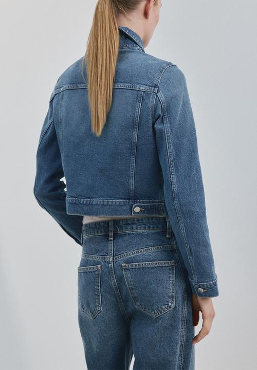 MANGO - Jacket newvicky - open blue