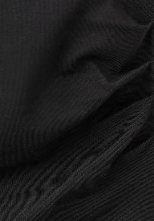 MANGO - T-shirt magnolia - black
