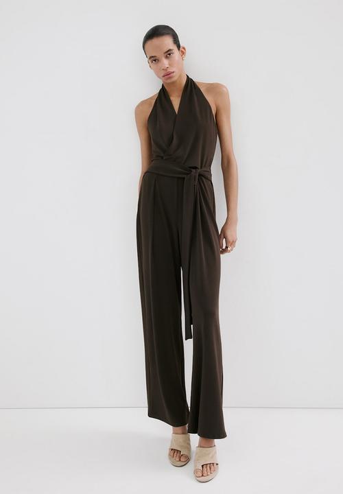 MANGO - Jumpsuit lisi - brown