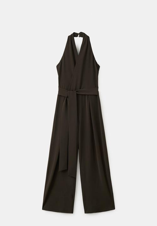 MANGO - Jumpsuit lisi - brown