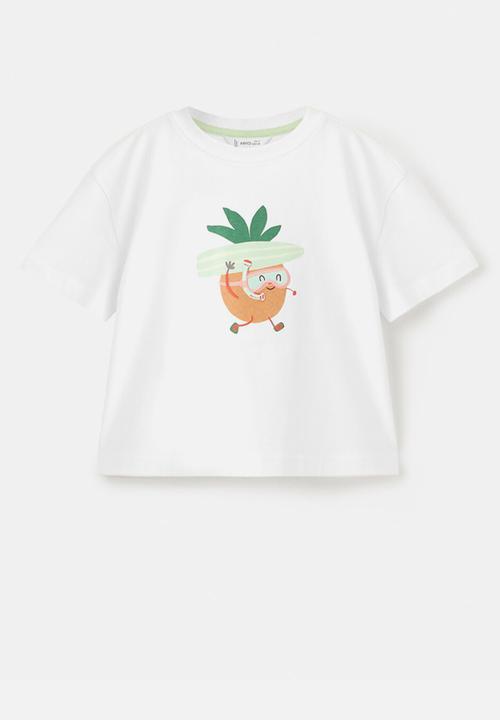 MANGO - T-Shirt Apine - White