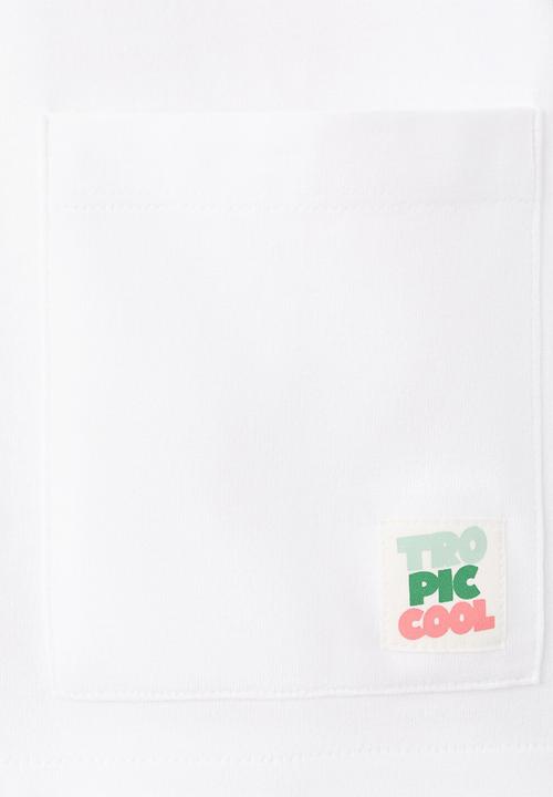 MANGO - T-Shirt Atropic - White
