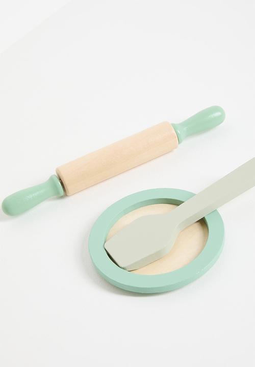 Pop Candy - Play kitchen mixer set - pastel mint/neutral
