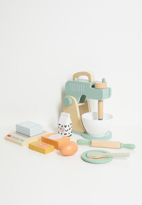 Pop Candy - Play kitchen mixer set - pastel mint/neutral