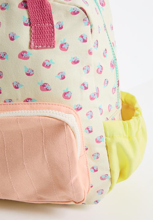 Pop Candy - Pastel colorblock backpack - multi