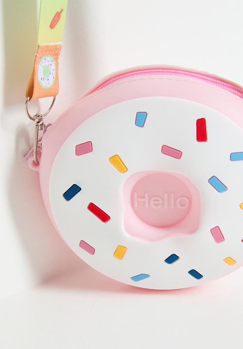 Pop Candy - Donut crossbody bag - white/multi