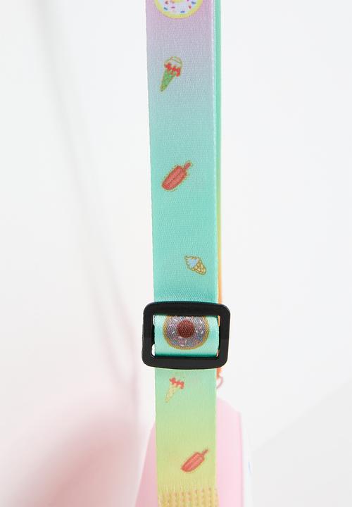 Pop Candy - Donut crossbody bag - white/multi