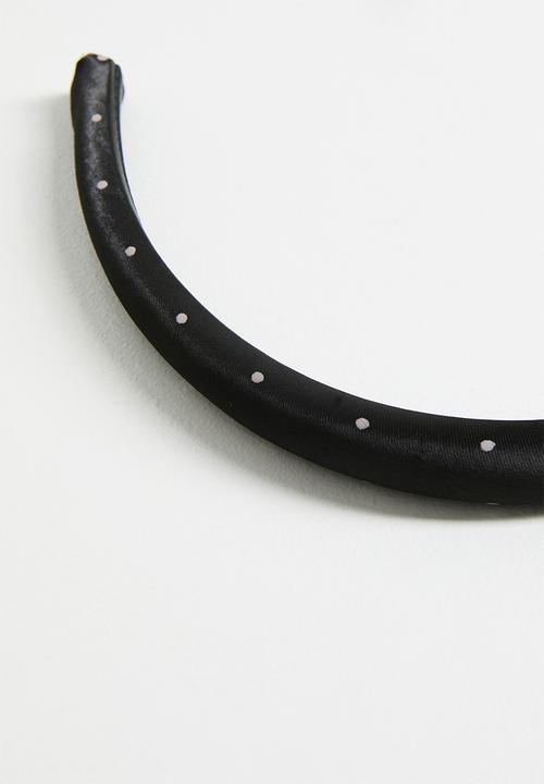 Pop Candy - Hairband and scrunchie set - black