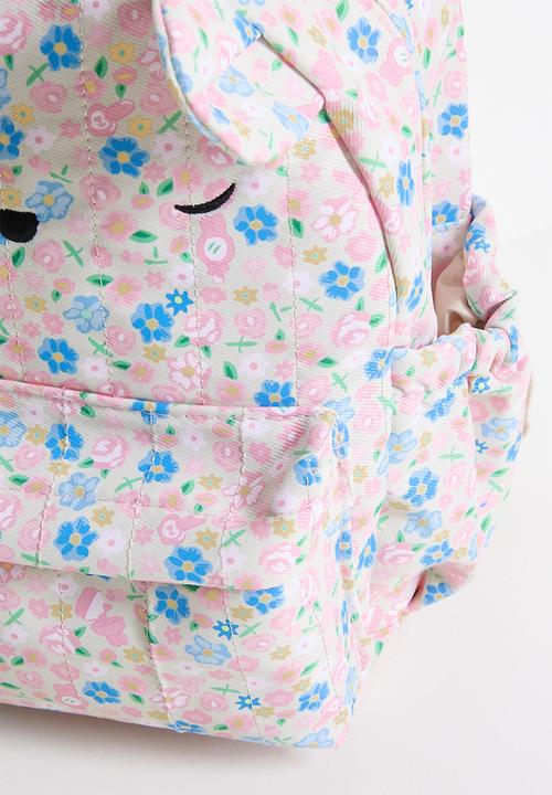 Pop Candy - Ditsy floral quilted backpack - multi