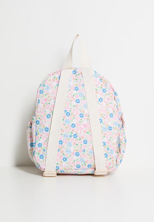 Pop Candy - Ditsy floral quilted backpack - multi
